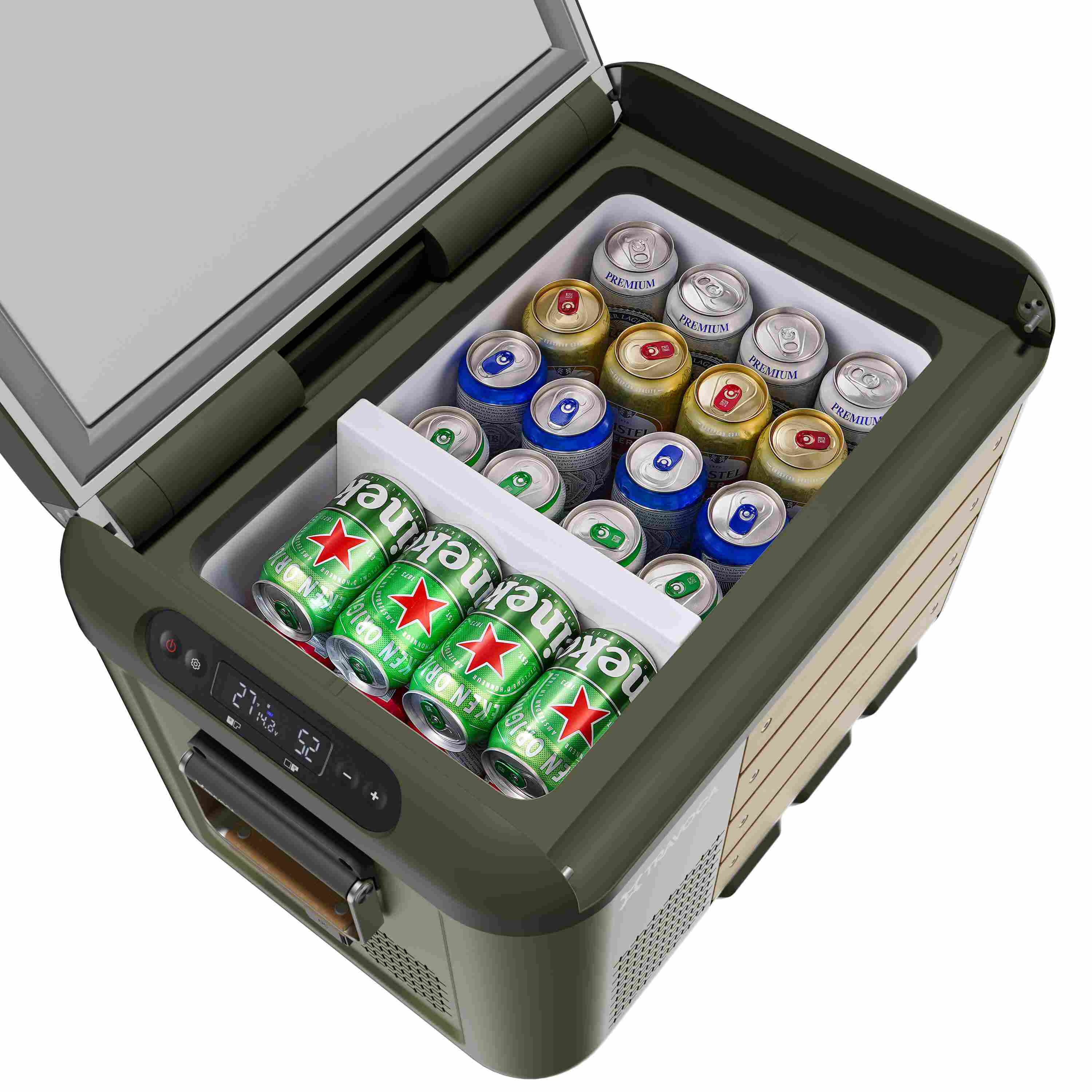 Rigel 35 Dual Zone eCooler with drinks