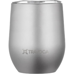 Gemma Titanium Wine Glass Natural