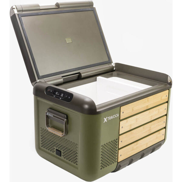 Travoca Cooler Lid Open Front Side